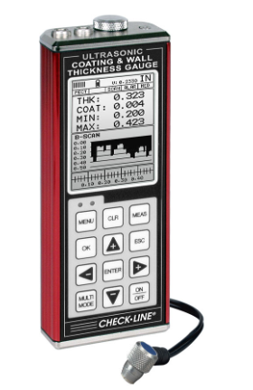 美国-CHECKLINE /数据记录/超声波涂层测厚仪/壁厚计/ TI-CMXDL