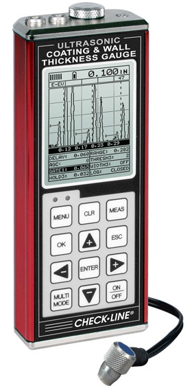 美国-CHECKLINE /数据记录/超声波涂层测厚仪/壁厚计/ TI-CMXDLP