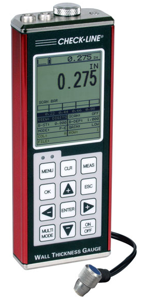 美国-CHECKLINE /高性能/数据记录/超声波壁厚计/ TI-MMX-SDL